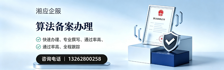 柳州算法备案申报服务