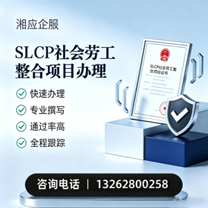 柳州SLCP社会劳工整合项目申报服务