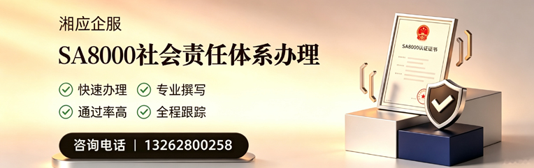 柳州SA8000社会责任体系认证服务