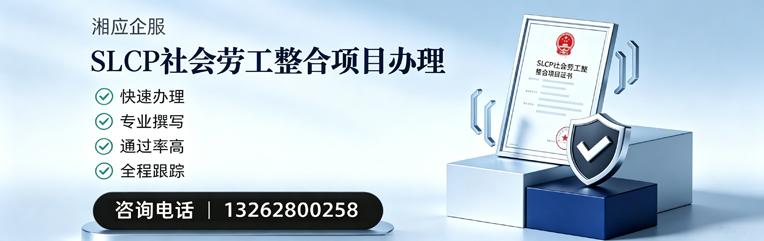 柳州SLCP社会劳工整合项目申报服务
