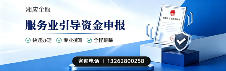 柳州服务业引导资金申报服务