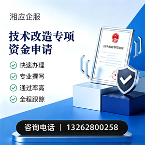 柳州技术改造专项资金申报服务